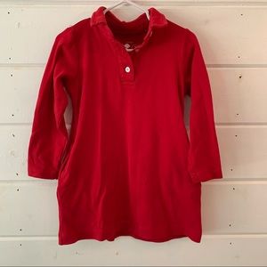 Primary Red Polo Dress